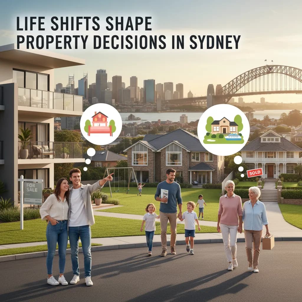 How Life Shifts Shape Property Decisions in Sydney Cover
