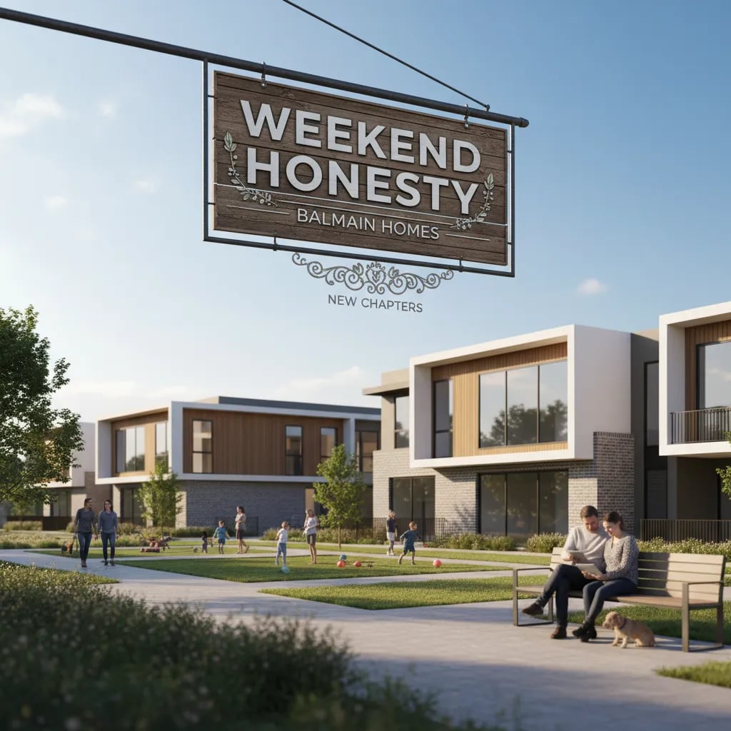 Weekend Honesty: Recognising Balmain Homes' New Chapters Cover